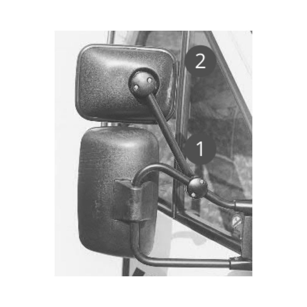 SPIEGELSYSTEM WEWI WW25 H250 D14-24 UNBEH